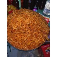 khô mực xé sợi hấp nước dừa