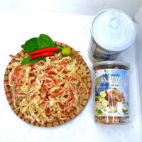 Khô Mực Xé Sợi Hấp Nước Dừa Hàng Thái Lan 200Gr Đảm Bảo ATTP VnFoods