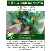 Khổ Qua rừng ( Mướp Đắng rừng ) Tây Nguyên sấy khô loại 1
