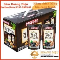 Kho  SÂM HOÀNG DIỆU -  Sữa đậu đen, óc chó, hạnh nhân chính hãng Sahmyook 195ml bịch