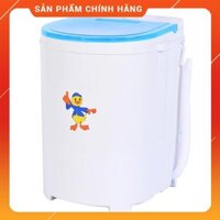 [KHO SẴN HN&HCM]- Máy giặt thùng mini tự động chạy điện vịt con phù hợp nhà có trẻ sơ sinh