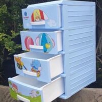 [Kho sỉ]  Tủ mini 3 tầng, 4 tầng nhựa Việt Nhật. Tủ kitty nhựa Việt Nhật