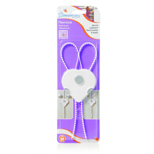 Khóa an toàn hình tim chỉnh dây Dreambaby