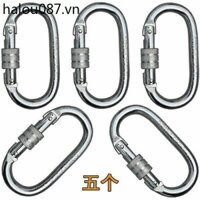 Khóa An Toàn Khóa Tự Động Khóa Đá Leo Núi Master Khóa Kết Nối Hình Chữ O Carabiner Khóa Chính Nhanh Pad Khóa Nghề Nghiệp
