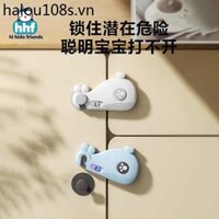 Khóa An Toàn Trẻ Em Ngăn Kéo Khóa Bảo Vệ Khóa Cửa Di Động Giá Đỡ Tủ Cửa Tủ Lạnh Máy Đựng Nước Chống bỏng Kẹp Tay