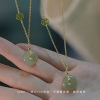 Khóa An Toàn Vòng Cổ May Mắn Thương Hiệu Niche Design Bạc 925 Mạ Vàng Mẹ Bạn Gái Quà Tặng Ngày Lễ Tình Nhân 3.6