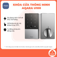 Khóa Aqara U100 tương thích, Apple Homekit, mở khóa, cài mã từ xa, chống chịu thời tiết