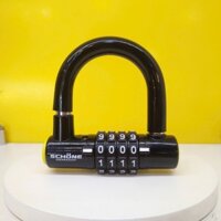 Khóa bấm 4 mã số Schone chữ U dạ quang nhìn được ban đêm