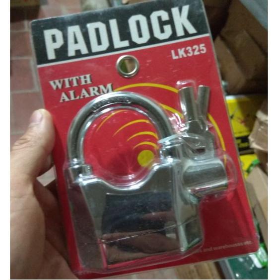 Khóa báo động chống trộm Padlock with alarm LK325