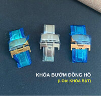 Khóa bướm (loại khóa bật) chống gẫy gập dây da đồng hồ thay cho khóa T.I.S.O.T size 18mm, 20mm