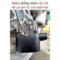 KHÓA CHỐNG TRỘM CÓ CÒI BÁO ĐỘNG, Khóa chống trộm nhà cửa, xe máy báo động Có hệ thống còi khóa