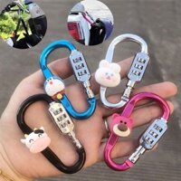 ✨Khóa Chống Trộm Xe Điện Mũ Bảo Hiểm Khóa Hợp Kim Kết Hợp Khóa Xe Máy Mũ Bảo Hiểm Khóa Núi Điện Xe Đạp Móc Khóa 25.3.23
