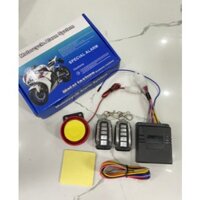 Khóa Chống Trộm Xe Máy 5 Nút Chức Năng Kèm 2 Remote Hàng Đẹp