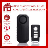 Khóa chống trộm xe máy bộ chống trộm xe máy xe điện thông minh có tích hợp remote dễ dàng tìm xe