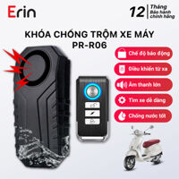 Khóa chống trộm xe máy có còi báo động PINGRON PR-R06 - Chống nước tốt, có thể điều chỉnh độ nhạy, bảo hành 12 tháng - Nguyên bộ