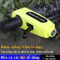 Khóa chống trộm xe máy ININ thông minh khóa kẹp tay phanh khóa kẹp tay ga