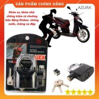 Khóa Chống Trộm Xe Máy Kinbar, Khóa Nhà Cửa Có Chuông Báo Động, Chống Nước , Chống Va Đập