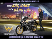 Khóa Chống Trộm Xe Máy Winner 150 Honda