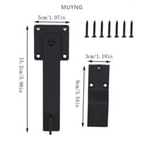 Khóa chốt cổng lật Khóa cửa chuồng có thể điều chỉnh Phần cứng Khóa cổng mộc mạc an toàn cho hàng rào bằng gỗ Ourdoor, tủ, vỏ, cửa trượt (MYJQ3.8)