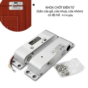 Khóa chốt cửa tự động có ổ khóa cơ ZIVIO ZC-22A