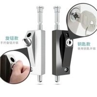 Khóa chốt cửa xoay Cửa đóng khung Bề mặt gắn trên mặt đất Chốt khóa Cửa gỗ Lò xo Hợp kim nhôm Chốt cửa