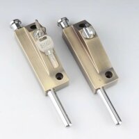 Khóa Chốt Cửa Xoay Tự Động Chốt Khóa Bề Mặt Gắn Lò Xo Tầng Khóa Chốt Khóa Cửa Xoay Chốt Sàn Lò Xo Chốt