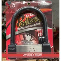 Khoá chữ U có còi báo động chống trộm LK605 PadLock bảo vệ xe máy