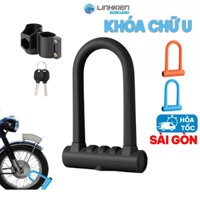 Khóa Chữ U Lớn, Chống Nước Ổ Khóa Xe Đạp, Khóa Chống Trộm Chắc Chắn An Toàn