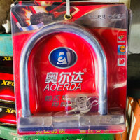 Khoá chữ U xe máy xe đạp chắc chắn