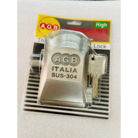 Khóa Chụp Bass Cửa Cao cấp Inox 304 AGB - Hàng Chính Hãng