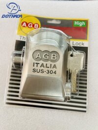 Khóa Chụp Bass Cửa Cao cấp Inox 304 AGB - Hàng Chính Hãng