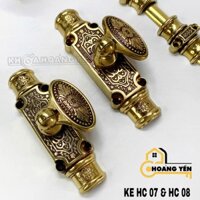 Khoá clemon gập Huy Hoàng, Chốt cửa Sông Hồng cửa sổ KEHC07, Kemôn KEHC08 cửa đi bằng đồng, chốt cửa sông hồng