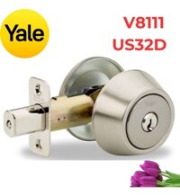 Khóa Cóc Một Đầu Chìa Một Đầu Vặn Yale V8111 US32D