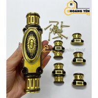 Khoá Cremon bằng đồng, Chốt cửa Sông Hồng cửa đi, cửa sổ, Bộ clemon khóa cửa HC09 - Khoá Hoàng Yến