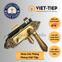 KHÓA CỬA 342 THÔNG PHÒNG VIỆT TIỆP , LẮP CỬA GỖ, CỬA THÉP VÂN GỖ. HÀNG KHÓA VIỆT TIỆP CHÍNH HÃNG.