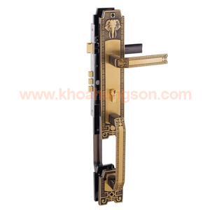 Khóa cửa chính màu đồng rêu HCR-8528 Đại