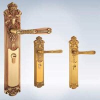 Khóa cửa cổng biệt thự bằng đồng nguyên khối T85-M6080