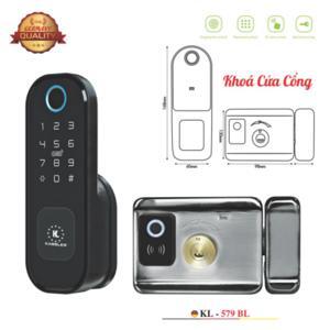 Khóa cửa cổng Kassler KL-579BL APP