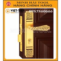 Khóa cửa đi bằng đồng Việt-Tiệp 04197