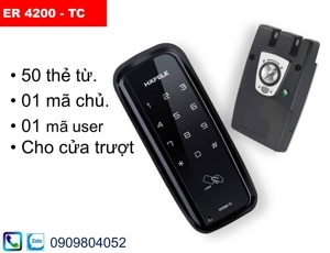 Khóa cửa điện tử Hafele ER4200-TC 912.05.690