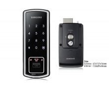 Khóa cửa điện tử Samsung SHS-D600XMK/EN