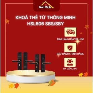 Khóa cửa điện tử thông minh Demax HSL606