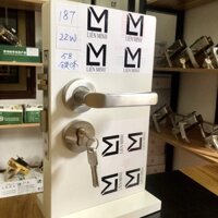 Khoá cửa inox tay gạt phân thể cho mọi nhà phòng ngủ, phòng khách phòng tắm
