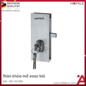 Khóa cửa kính Hafele 981.59.080