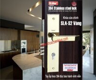 KHÓA CỬA KOLER SLA - S2 VÀNG