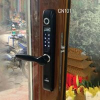 Khóa Cửa Nhôm CN101 Màu Đen