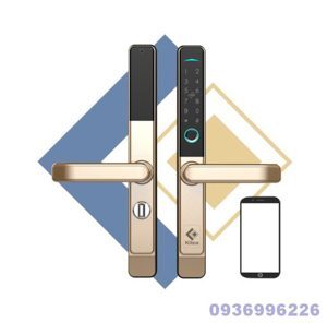 Khóa cửa nhôm mở qua App Kitos KT-AL38 Plus