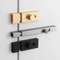 Khóa Cửa Phần Cứng Hợp Kim Nhôm Thùng Bu Lông Chốt Ổ Khóa Bộ Khóa Để Khóa Cửa Sổ