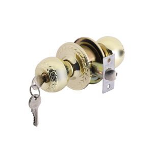 Khóa cửa tay nắm tròn Demax LK801 PB