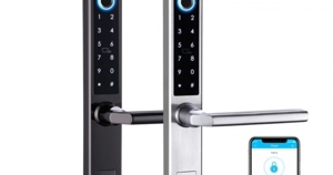 Khóa cửa thông minh 5 in 1 Laffer XF19B